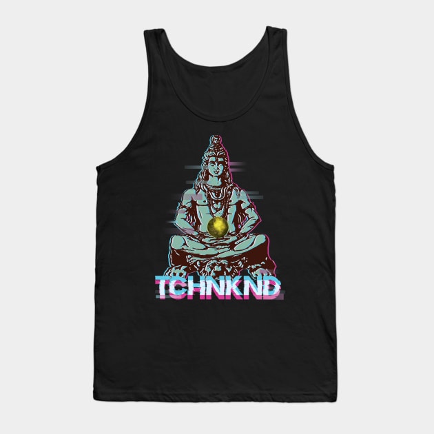 Technokind Tshirt Buddha Tank Top by avshirtnation